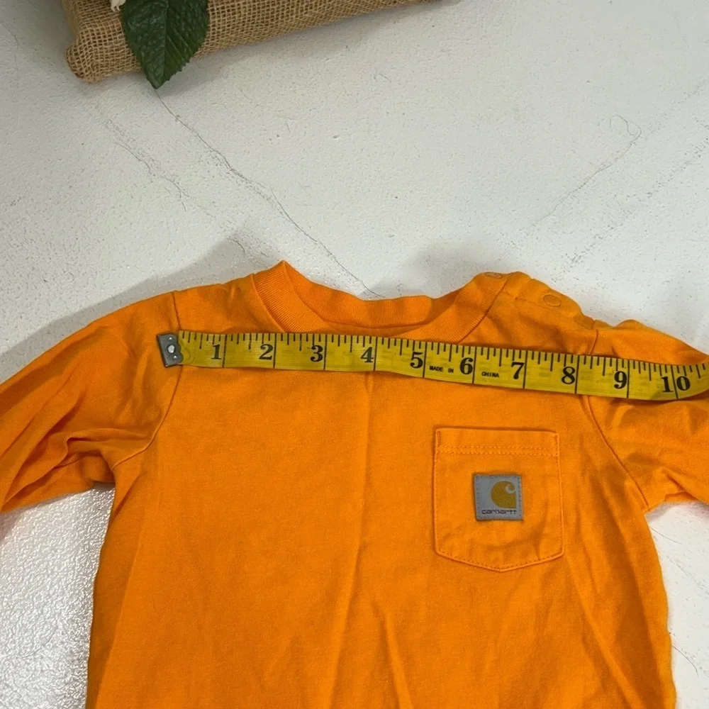 Carhartt Vibrant Orange Kids Bodysuit